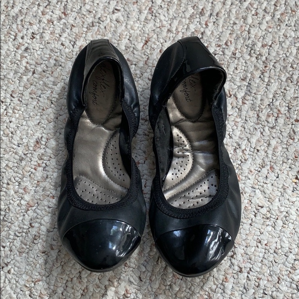 Black flats